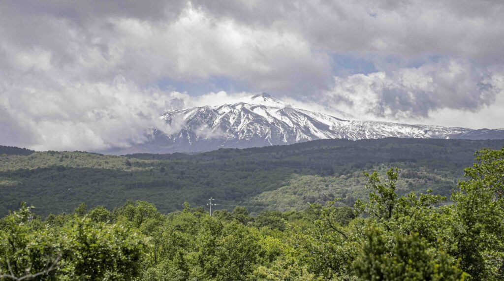 Etna dalla tenuta.